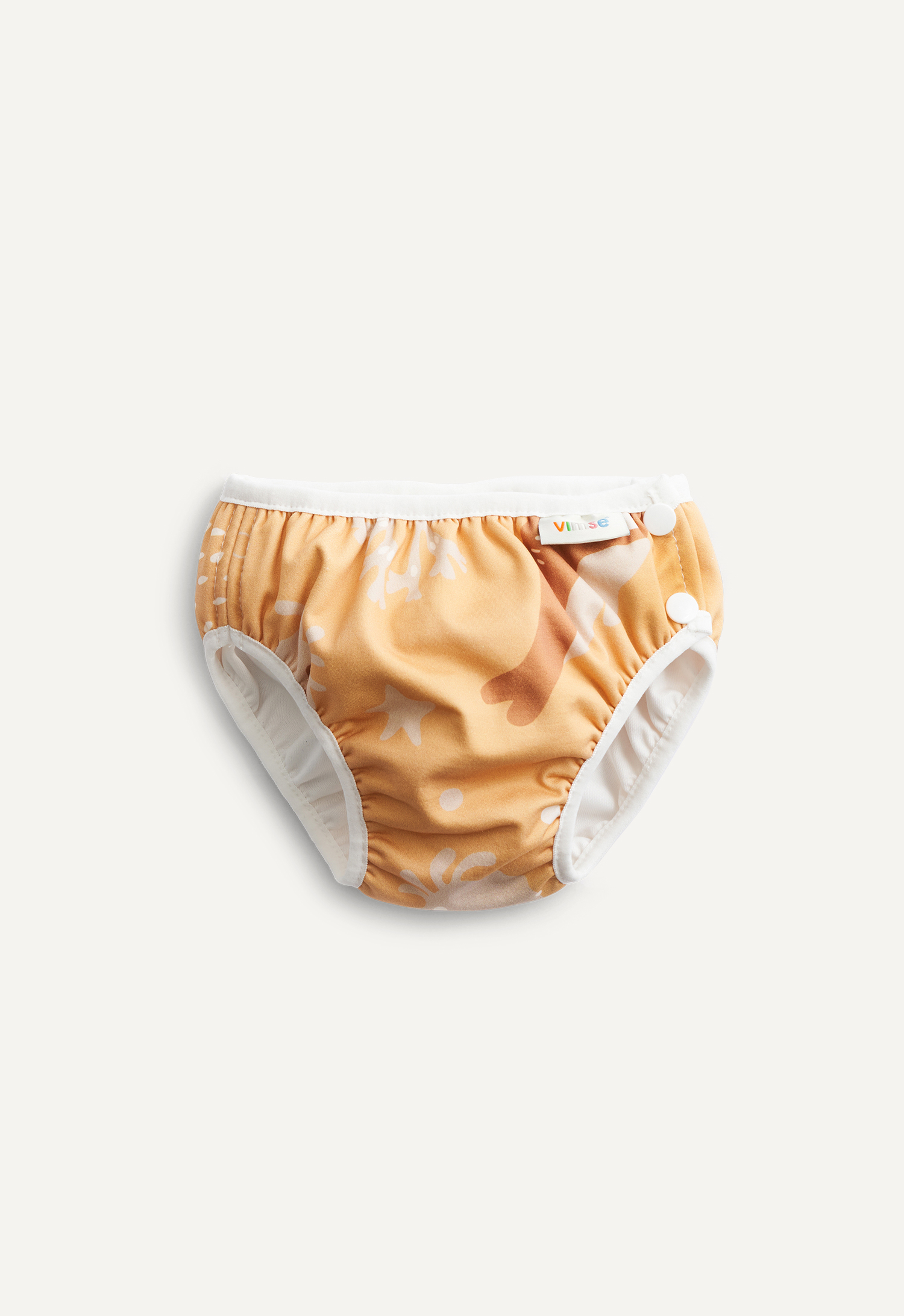 Swim Diaper, Yellow whale